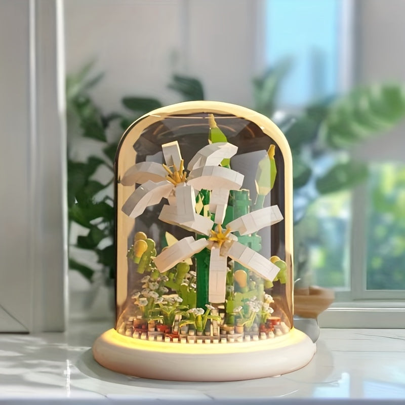 Eternal Building Blocks Flower Blossom - Creative Building Set-Orizon Depot