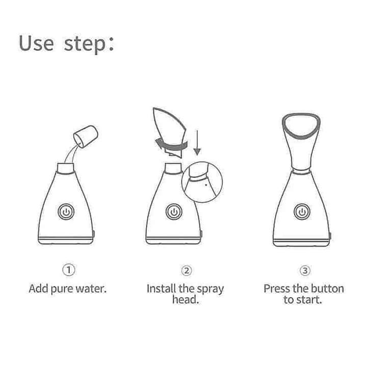 Facial Steamer for Deep Cleansing and Hydration-Orizon Depot