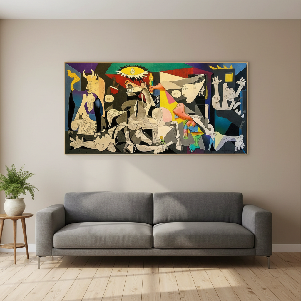 Guernica Picasso Canvas Wall Art for Home Decor-Orizon Depot