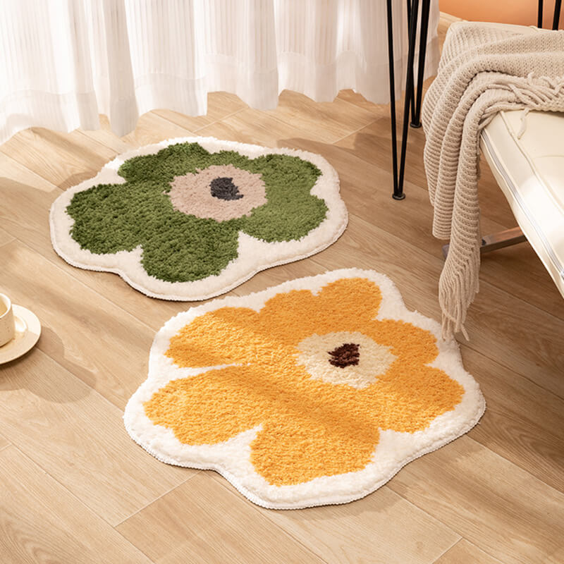 Flower Decoration Area Rug for Home Decor-Orizon Depot