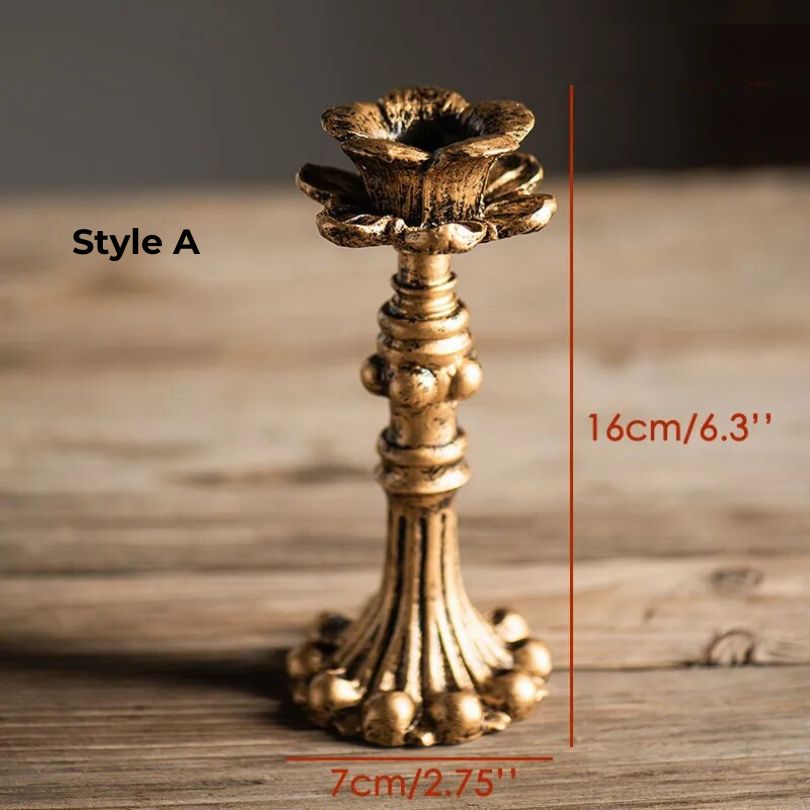 Rustic Candle Holder with Elegant Design for Timeless Decor-Orizon Depot