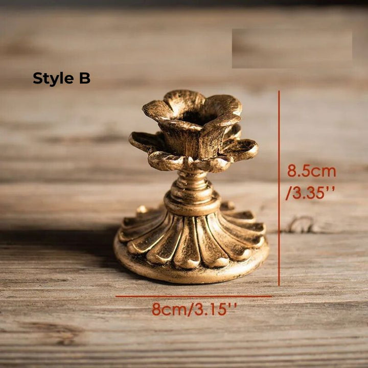 Rustic Candle Holder with Elegant Design for Timeless Decor-Orizon Depot