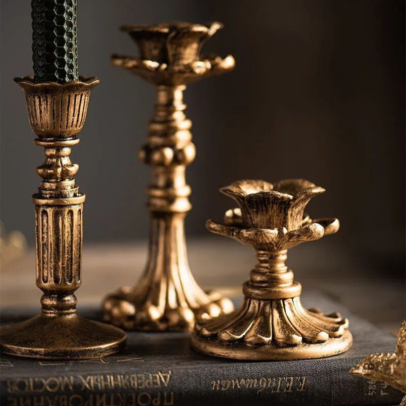 Rustic Candle Holder with Elegant Design for Timeless Decor-Orizon Depot