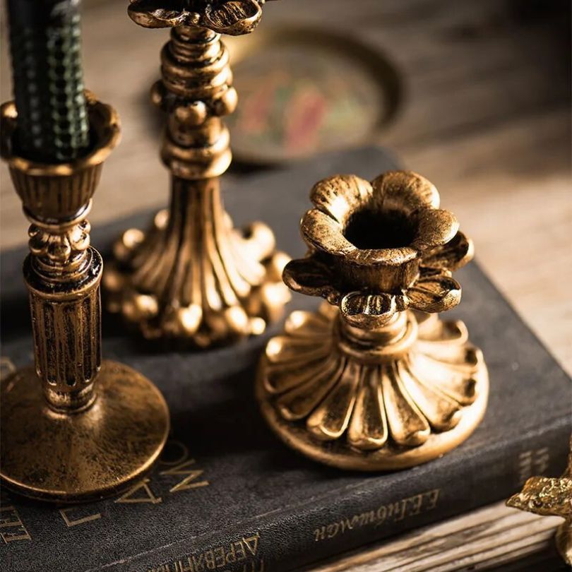 Rustic Candle Holder with Elegant Design for Timeless Decor-Orizon Depot
