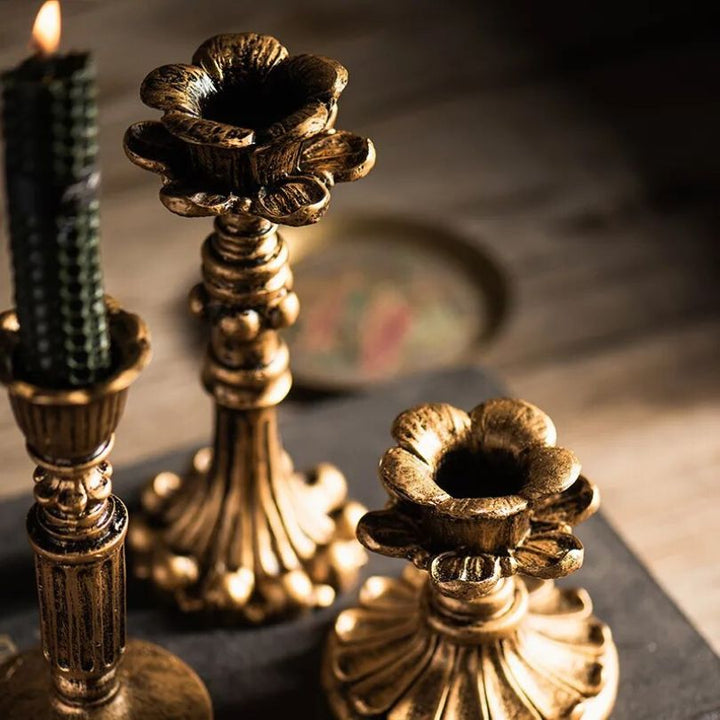 Rustic Candle Holder with Elegant Design for Timeless Decor-Orizon Depot