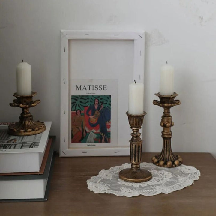 Rustic Candle Holder with Elegant Design for Timeless Decor-Orizon Depot