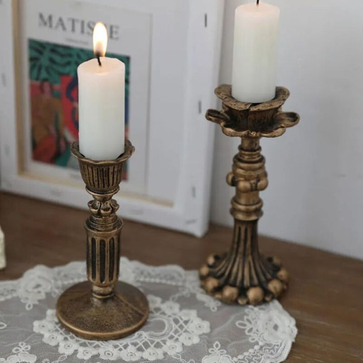 Rustic Candle Holder with Elegant Design for Timeless Decor-Orizon Depot
