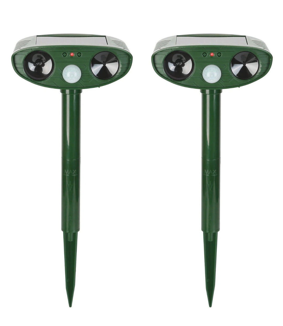 Solar-Powered Ultrasonic Chipmunk Repeller - Eliminate Chipmunks Fast