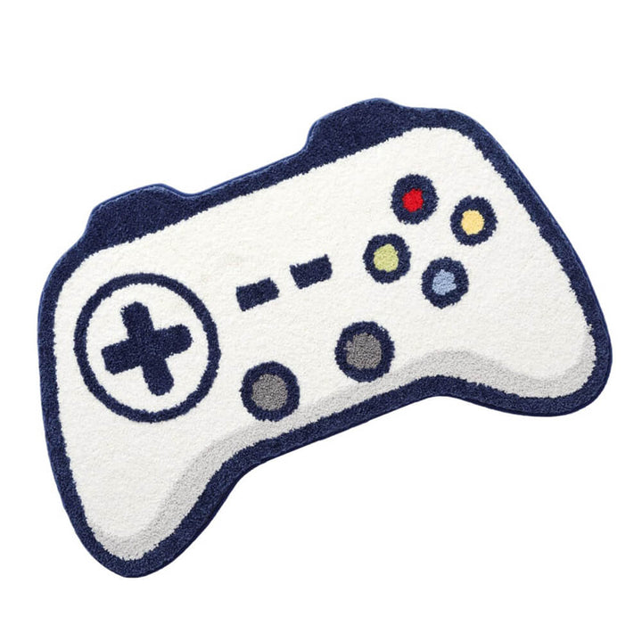 Game Controller-Shaped Faux Cashmere Printed Area Rug-Orizon Depot
