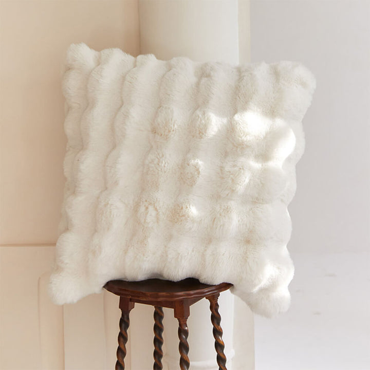 Premium Double Layer Thick Faux Rabbit Fur Blanket-Orizon Depot