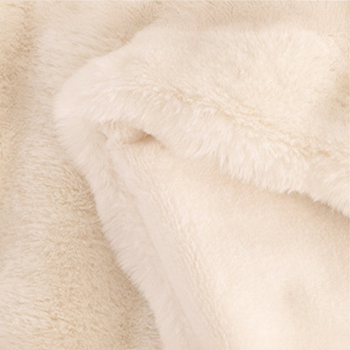 Premium Double Layer Thick Faux Rabbit Fur Blanket-Orizon Depot