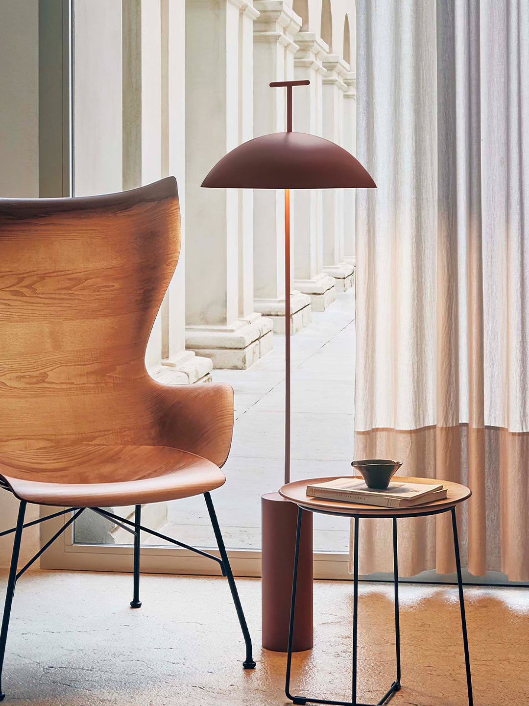 Sleek 15.7" No-Floor Lamp for Modern Home Lighting-Orizon Depot