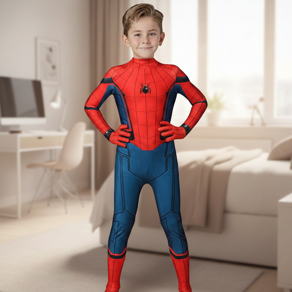 Realistic Superhero Costume for Kids and Adults - Fun Dress-Up Outfit-Orizon Depot