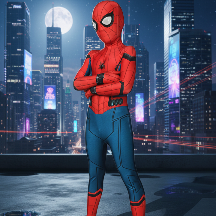 Realistic Superhero Costume for Kids and Adults - Fun Dress-Up Outfit-Orizon Depot