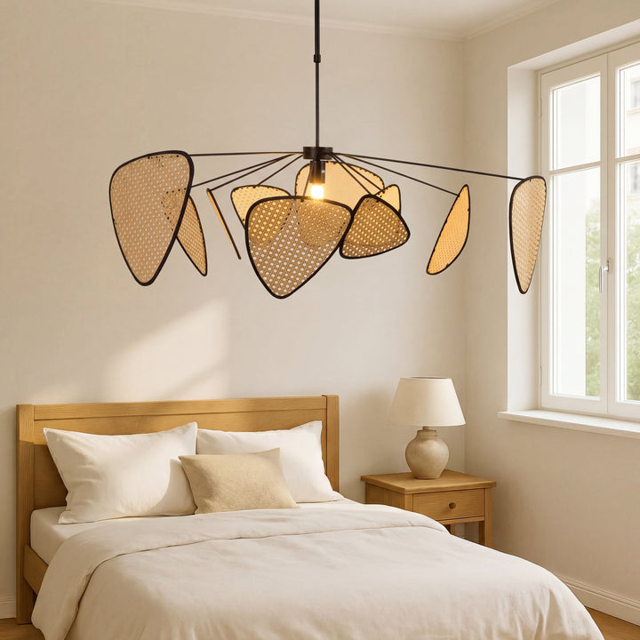 Bria's Rattan Hanging Pendant Lamp-Orizon Depot