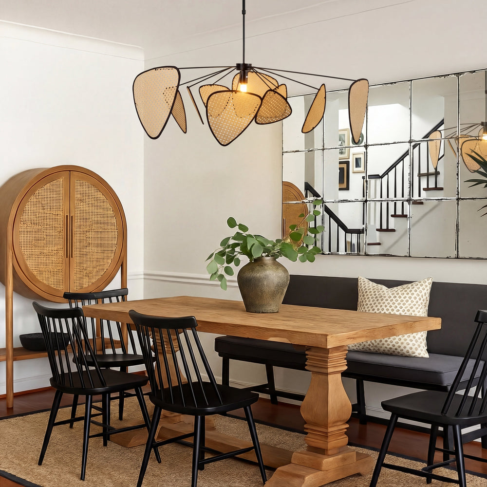 Bria's Rattan Hanging Pendant Lamp-Orizon Depot