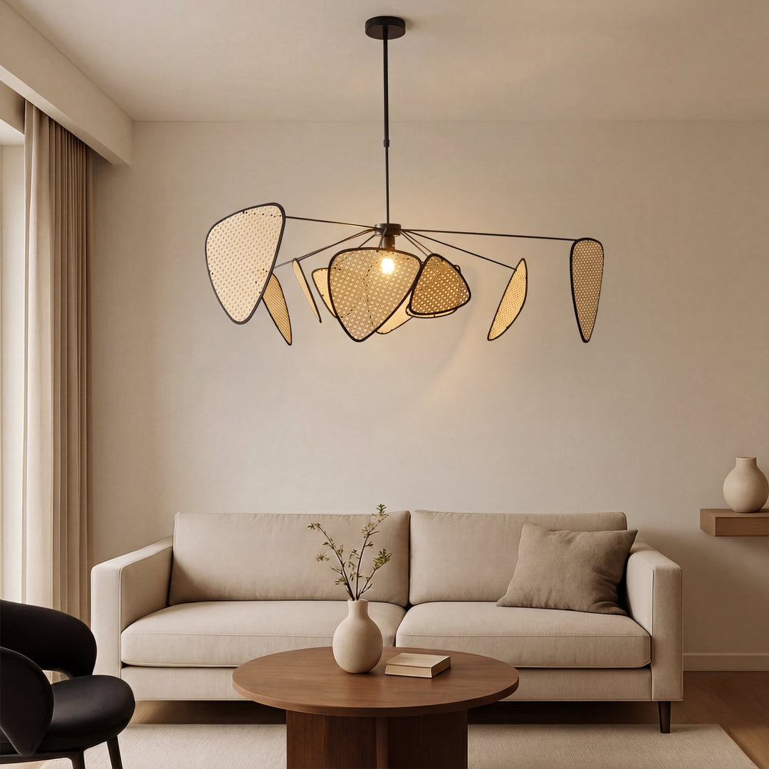 Bria's Rattan Hanging Pendant Lamp-Orizon Depot