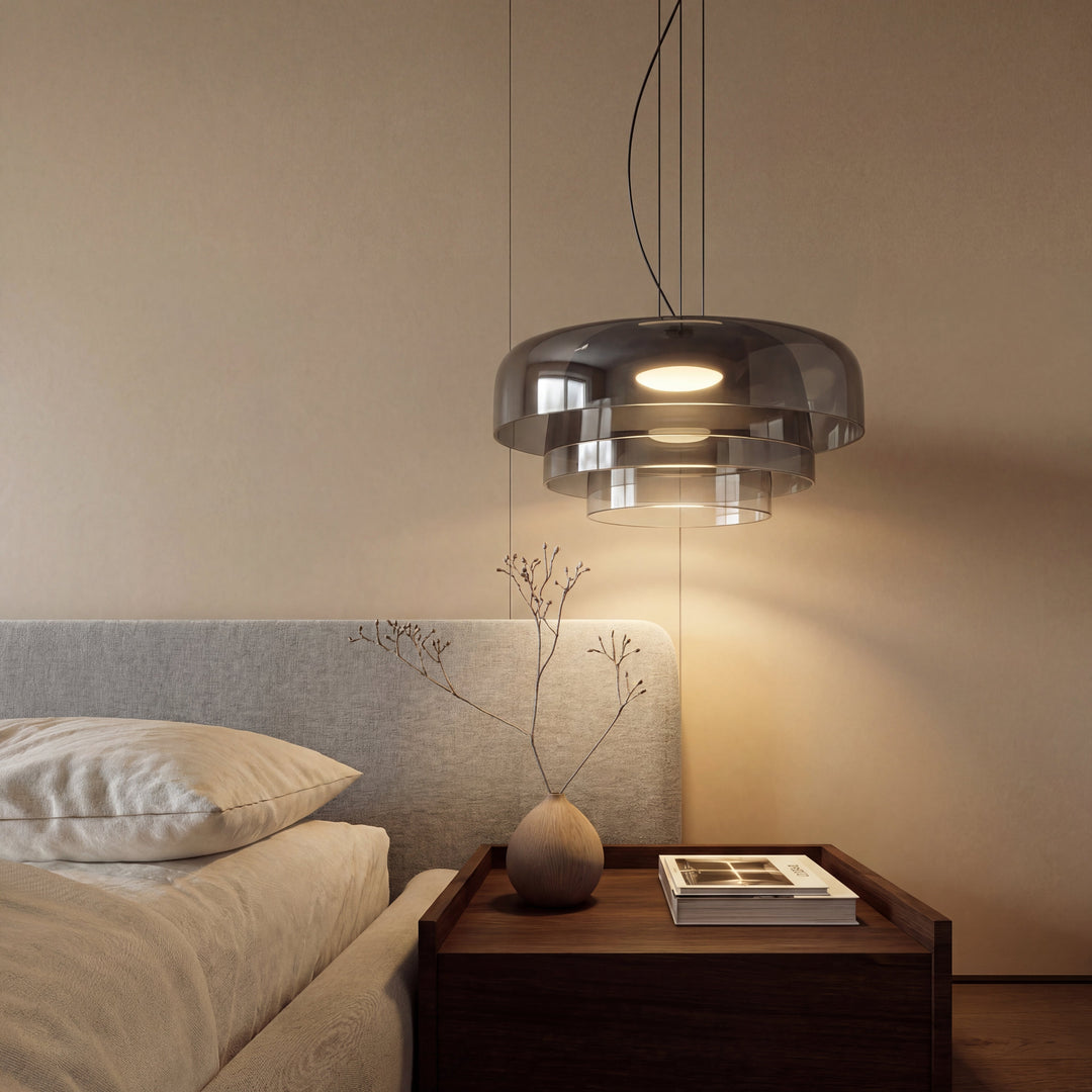 Modern Glass Hanging Pendant Lamp-Orizon Depot