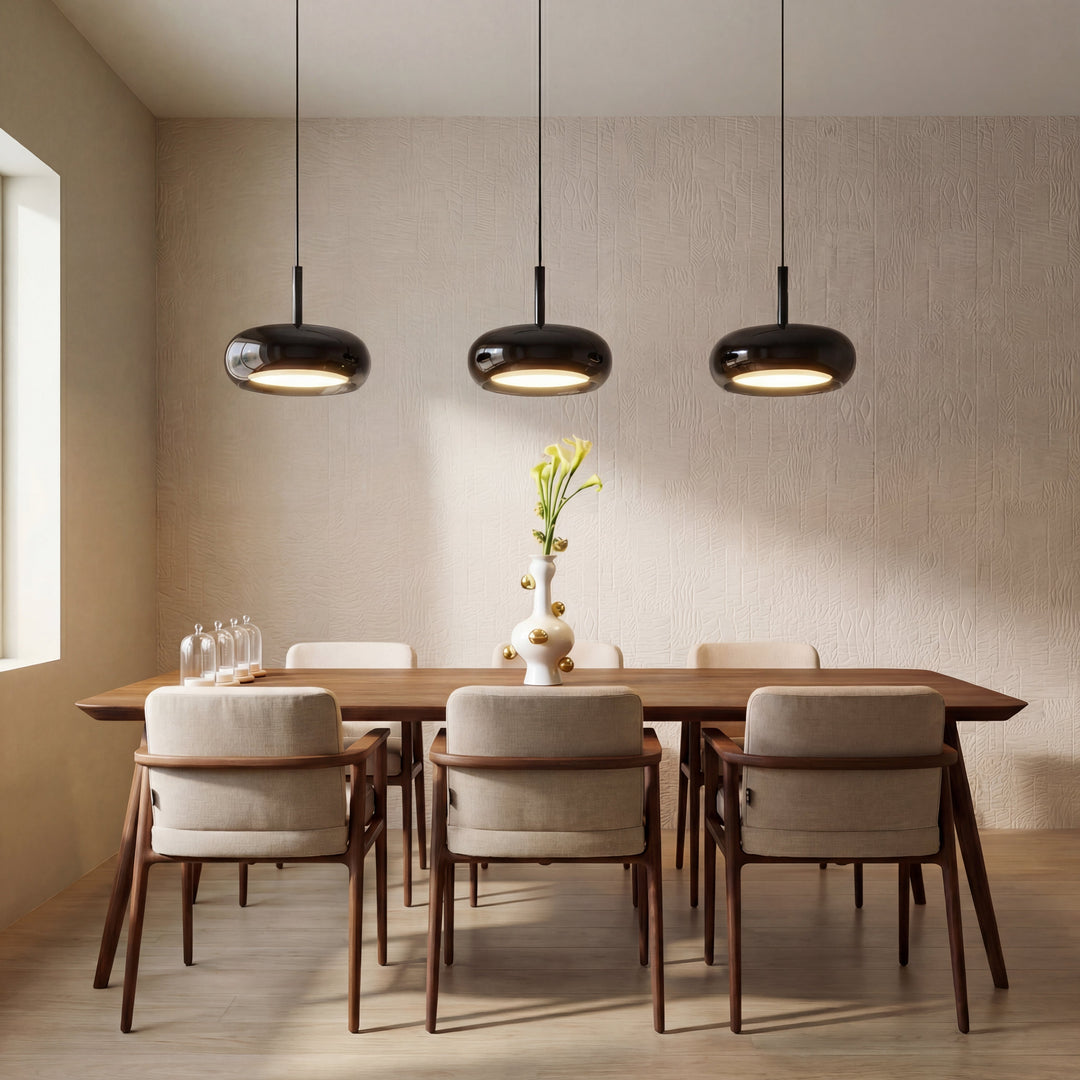 Modern 3 Head Kitchen Pendant Light with Elegant Glass Design-Orizon Depot