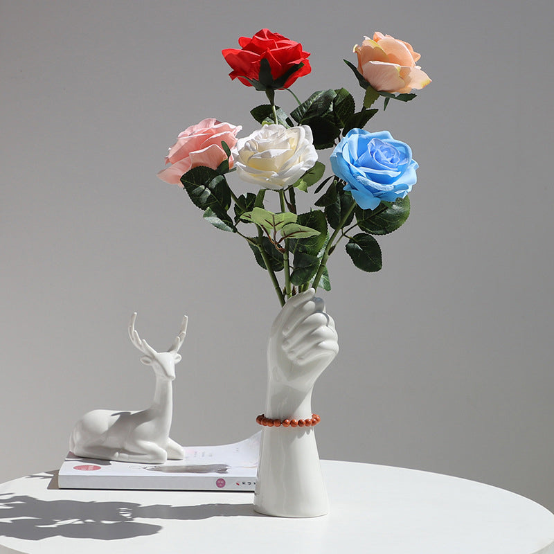 Elegant Gibbar Vase for Home Decor and Flower Arrangements-Orizon Depot