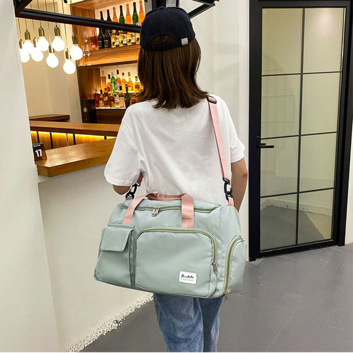 Multi-Pocket Travel Bag, Sports Duffle with Shoe Compartment-Orizon Depot