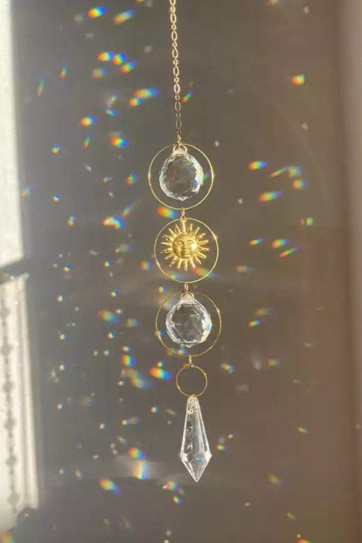 Solar Sun Suncatcher - Enhance Your Space with Radiant Light-Orizon Depot
