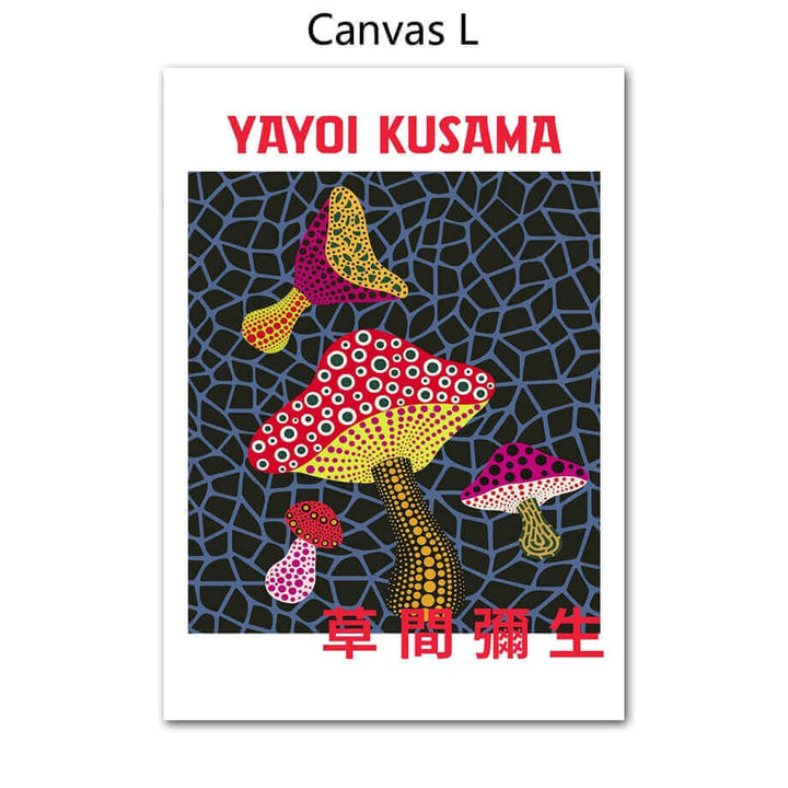 Abstract Premium Poster by Yayoi Kusama - Art for Home Decor-Orizon Depot