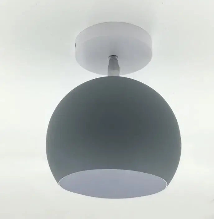Modern Round Aluminium Ceiling Light | Nordic Macaron Design