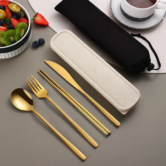 304 Stainless Steel Cutlery Set - Durable and Elegant Dining Utensils-Orizon Depot
