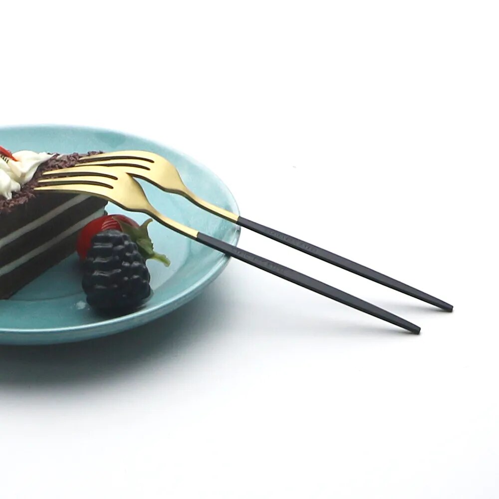Elegant Stainless Steel Cutlery Set for 6 - High-Quality Dining Essentials-Orizon Depot