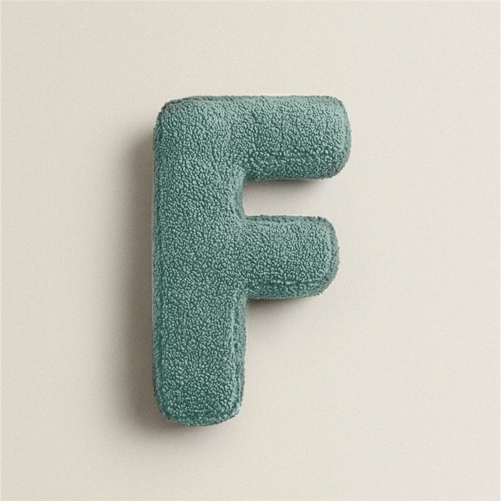 Soft Plush Letter Pillow for Bedroom and Kids' Room Decor-Orizon Depot