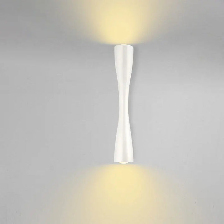 Contemporary Gold Wall Light | Nordic Waterproof Up & Down Fixture