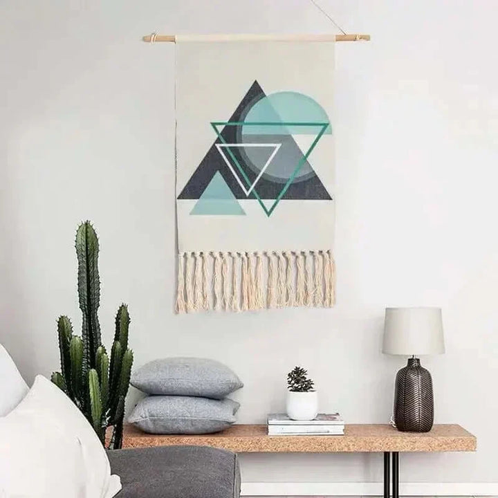 Macrame Hanging Cotton Area Rug for Home Decor-Orizon Depot