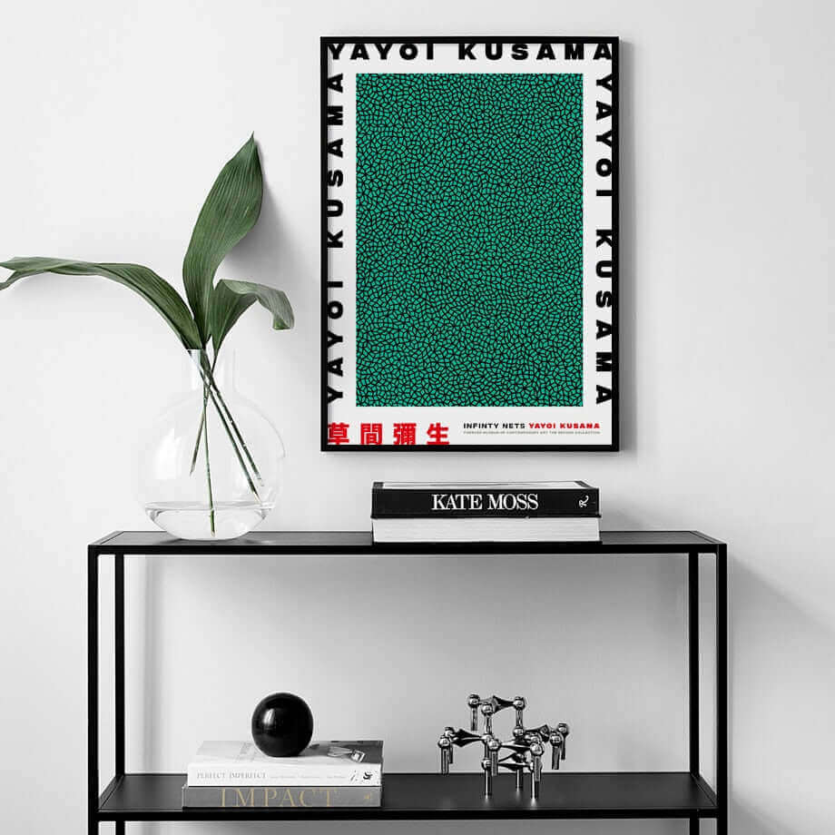 Abstract Premium Poster by Yayoi Kusama - Art for Home Decor-Orizon Depot