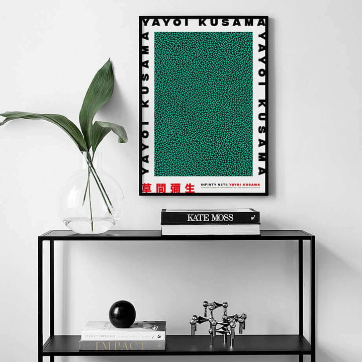 Abstract Premium Poster by Yayoi Kusama - Art for Home Decor-Orizon Depot