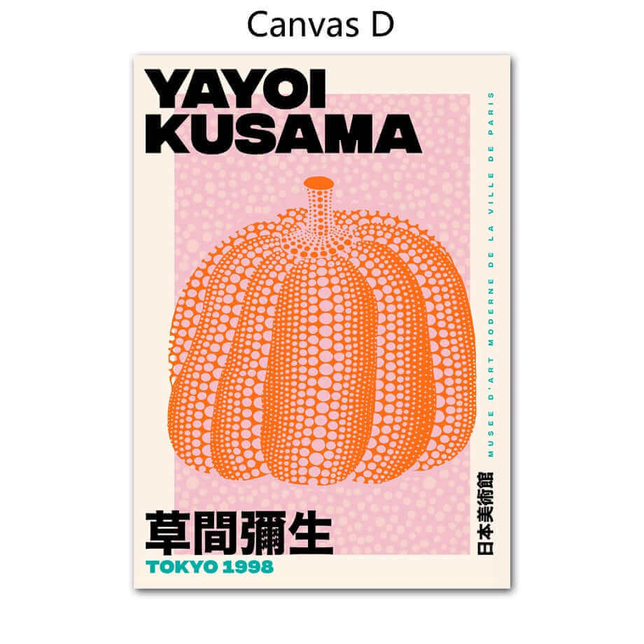 Abstract Premium Poster by Yayoi Kusama - Art for Home Decor-Orizon Depot