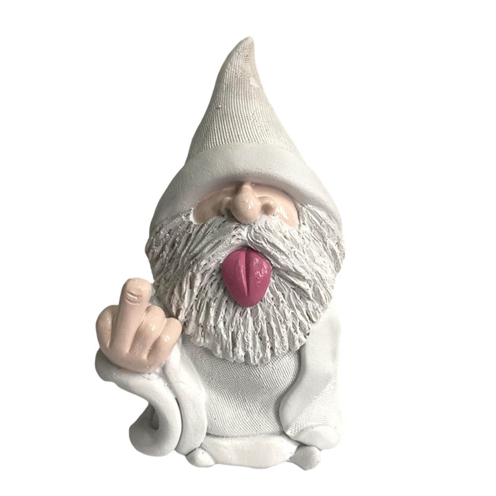 Playful Garden Gnome Figurine for Outdoor Decoration-Orizon Depot