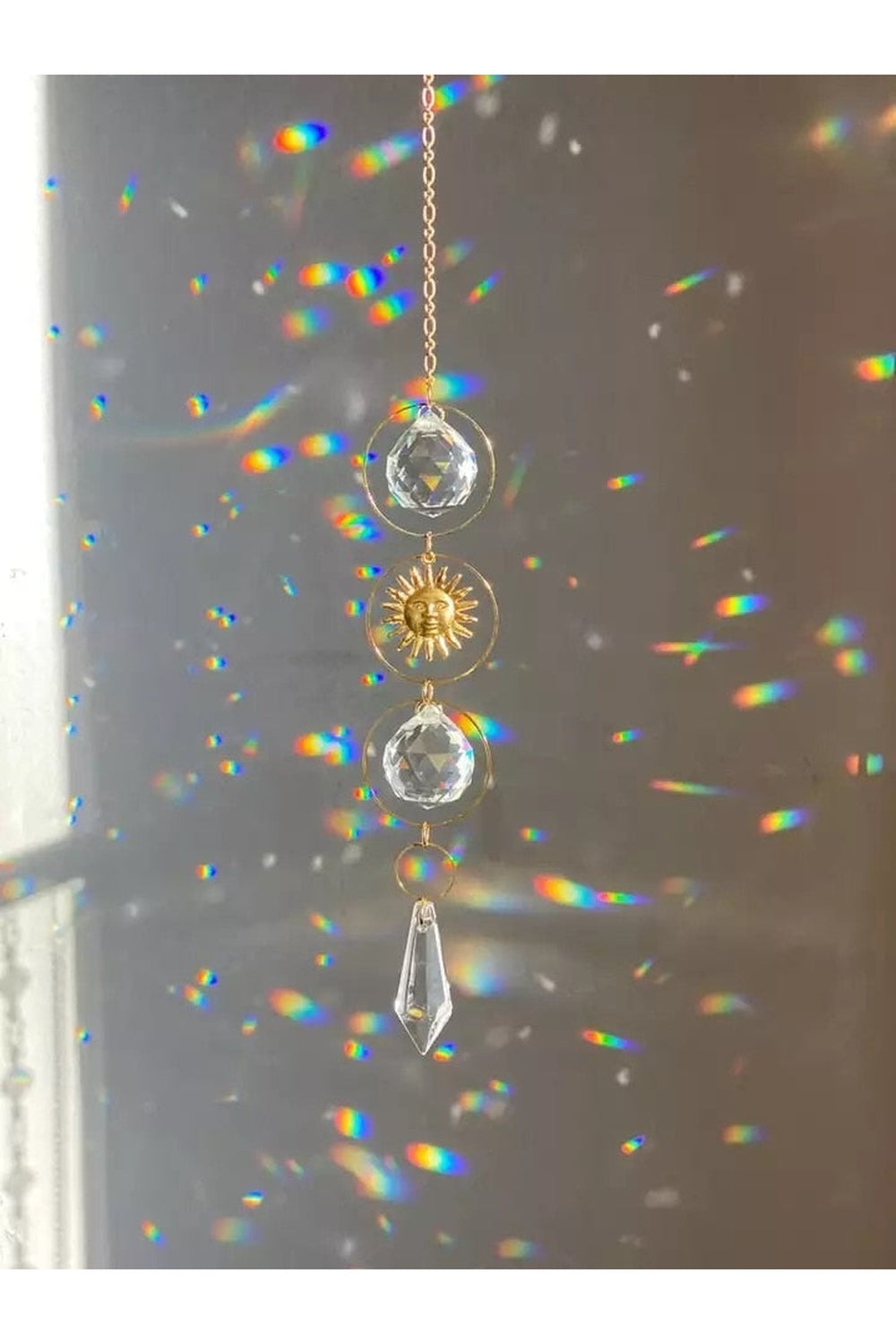 Solar Sun Suncatcher - Enhance Your Space with Radiant Light-Orizon Depot