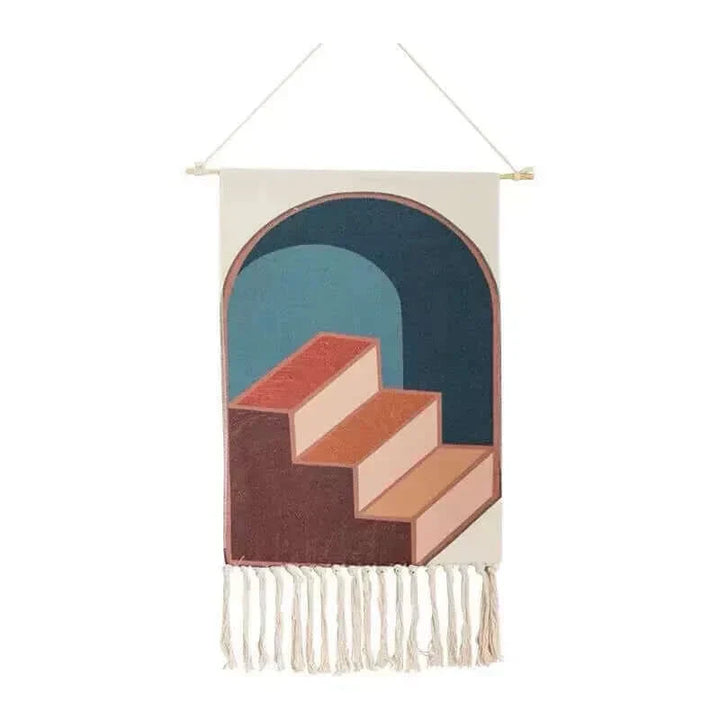 Macrame Hanging Cotton Area Rug for Home Decor-Orizon Depot