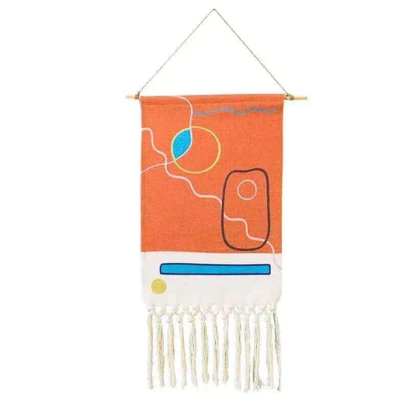 Macrame Hanging Cotton Area Rug for Home Decor-Orizon Depot
