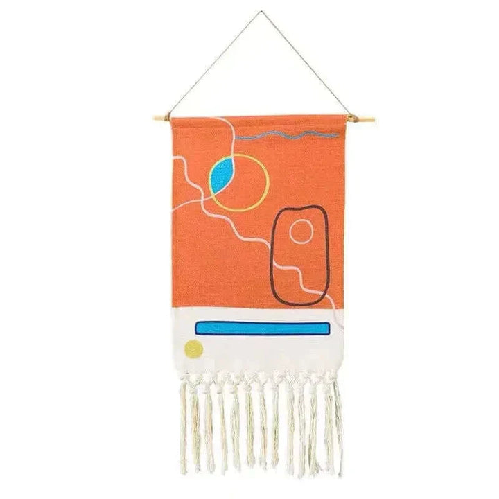 Macrame Hanging Cotton Area Rug for Home Decor-Orizon Depot
