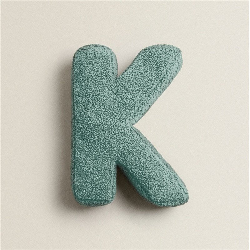Soft Plush Letter Pillow for Bedroom and Kids' Room Decor-Orizon Depot