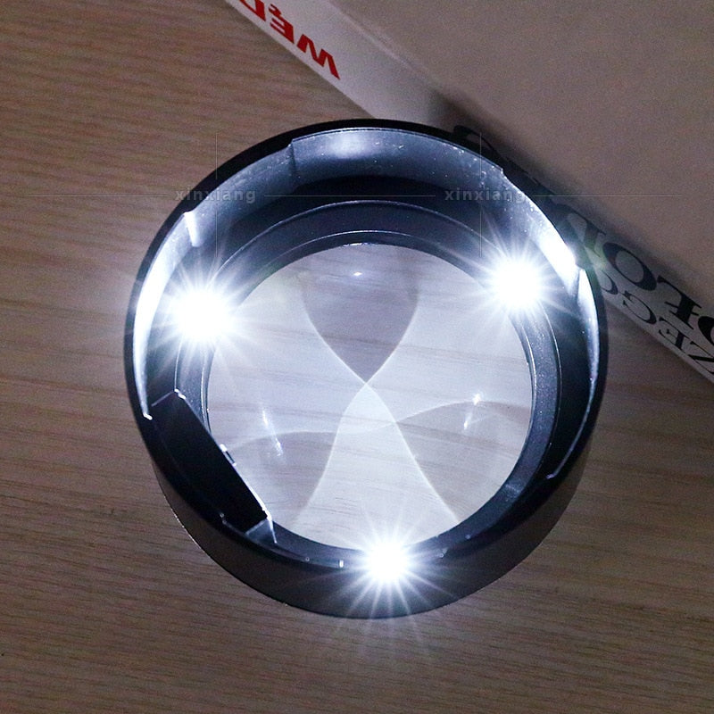 LED Reading Glasses Magnifier with Built-in Light-Orizon Depot