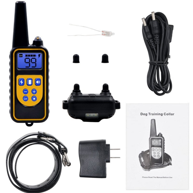 Electric Waterproof Dog Training Collar - Long Range Control-Orizon Depot