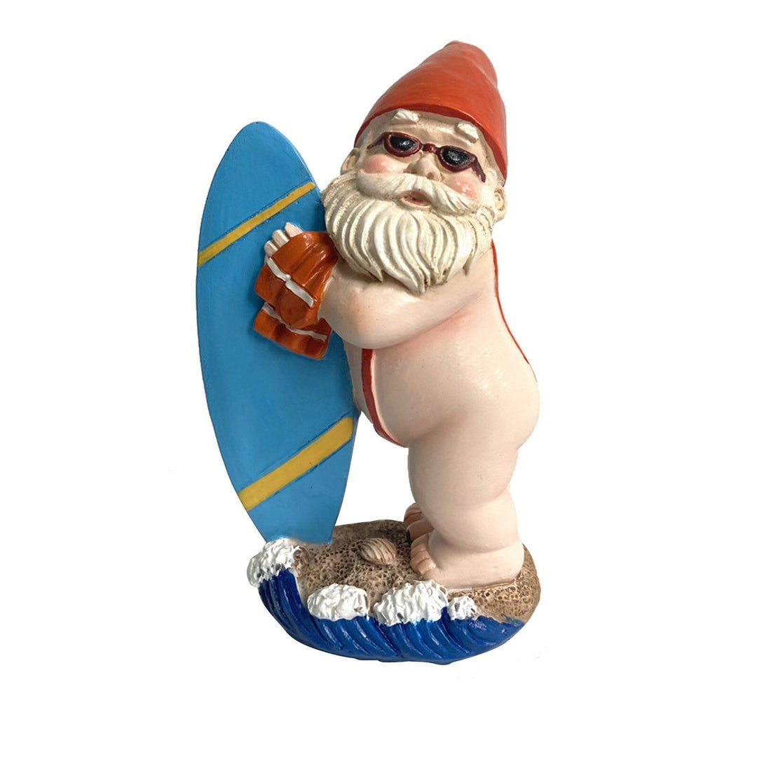 Playful Garden Gnome Figurine for Outdoor Decoration-Orizon Depot