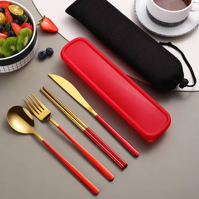 304 Stainless Steel Cutlery Set - Durable and Elegant Dining Utensils-Orizon Depot