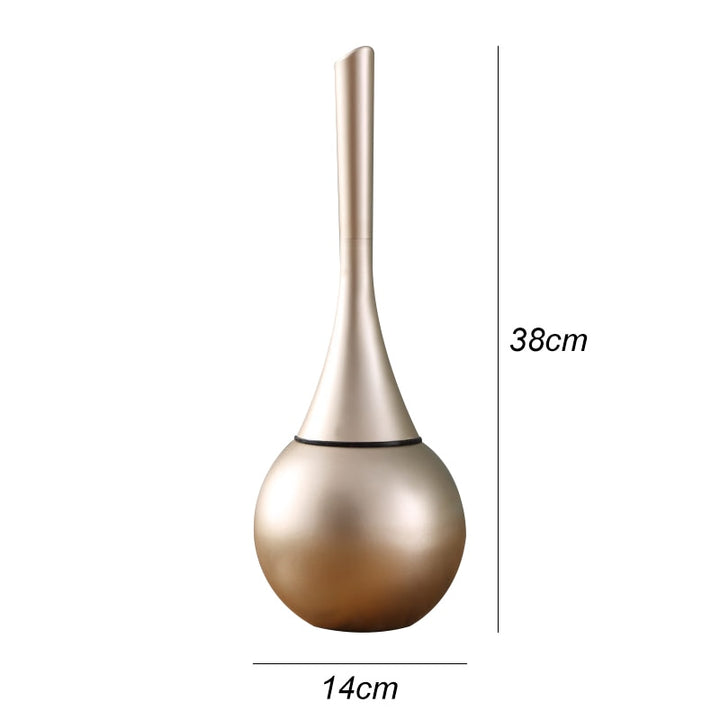 Elegant Toilet Brush with Innovative Hygienic Functionality-Orizon Depot