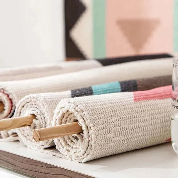 Macrame Hanging Cotton Area Rug for Home Decor-Orizon Depot
