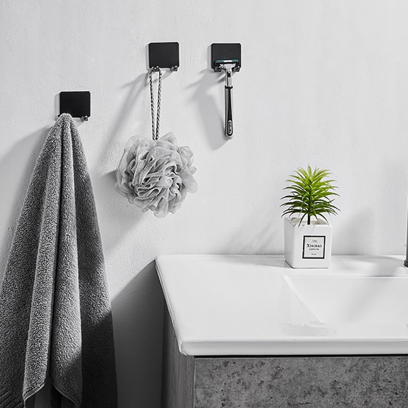 Punch-Free Razor Holder Storage Hook - Wall Mounted Men's Razor Shelf-Orizon Depot