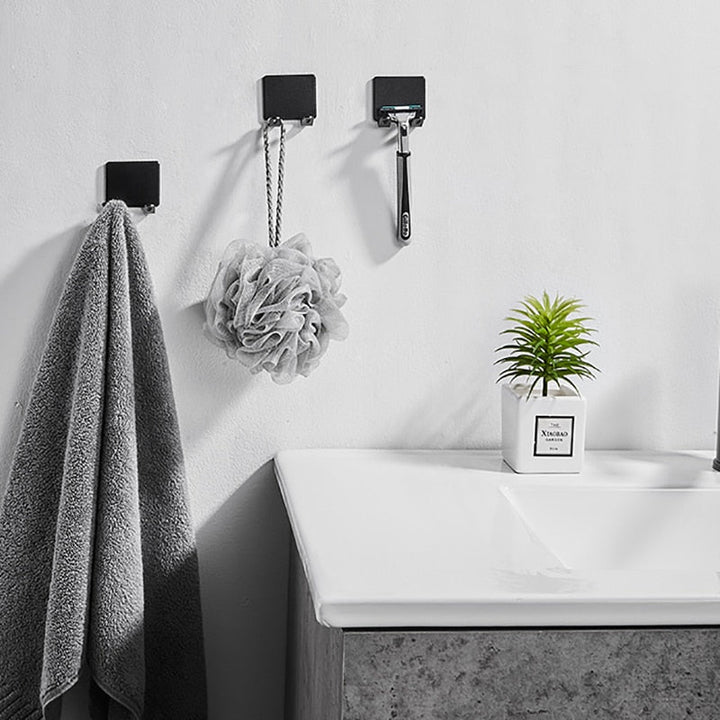 Punch-Free Razor Holder Storage Hook - Wall Mounted Men's Razor Shelf-Orizon Depot